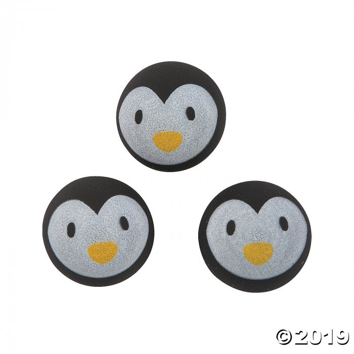 Cute Penguin Bouncy Balls (Per Dozen)