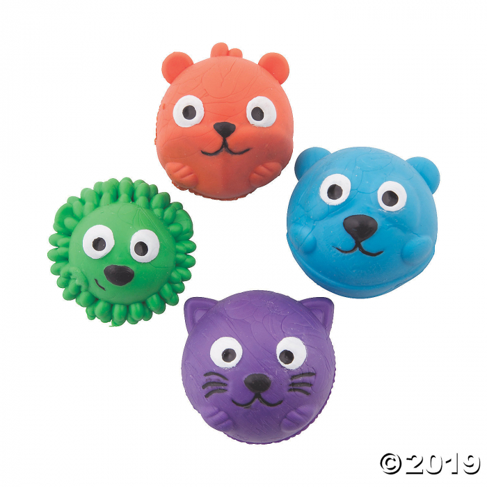 Animal Bouncing Balls (Per Dozen)