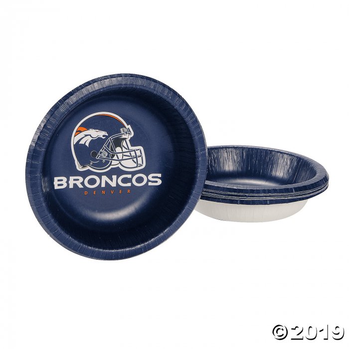 NFL® Denver Broncos Paper Bowls (8 Piece(s))