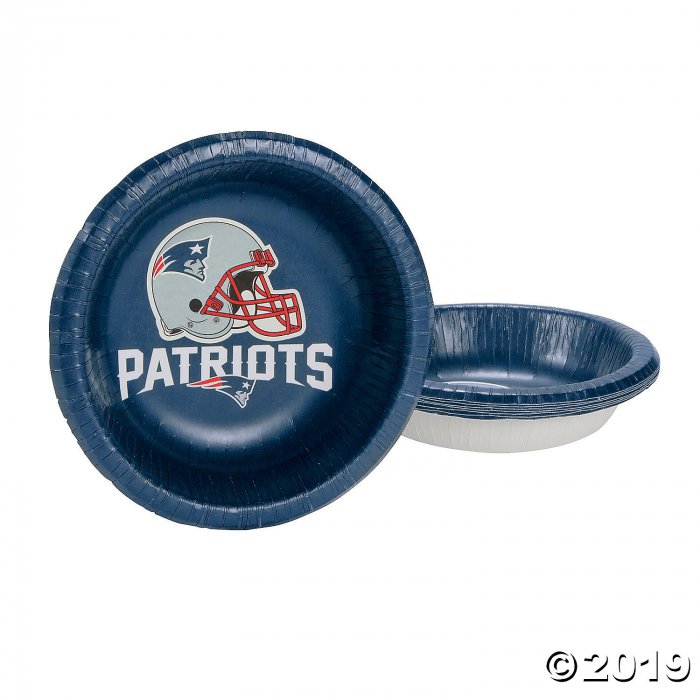 NFL® New England Patriots Paper Bowls (8 Piece(s))