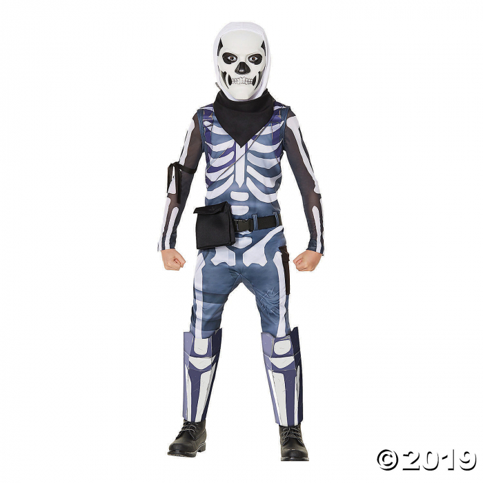 Boy's Fortnite Skull Trooper Costume (1 Piece(s))