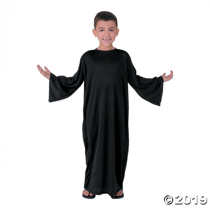 Child's Small Black Nativity Gown (1 Piece(s))