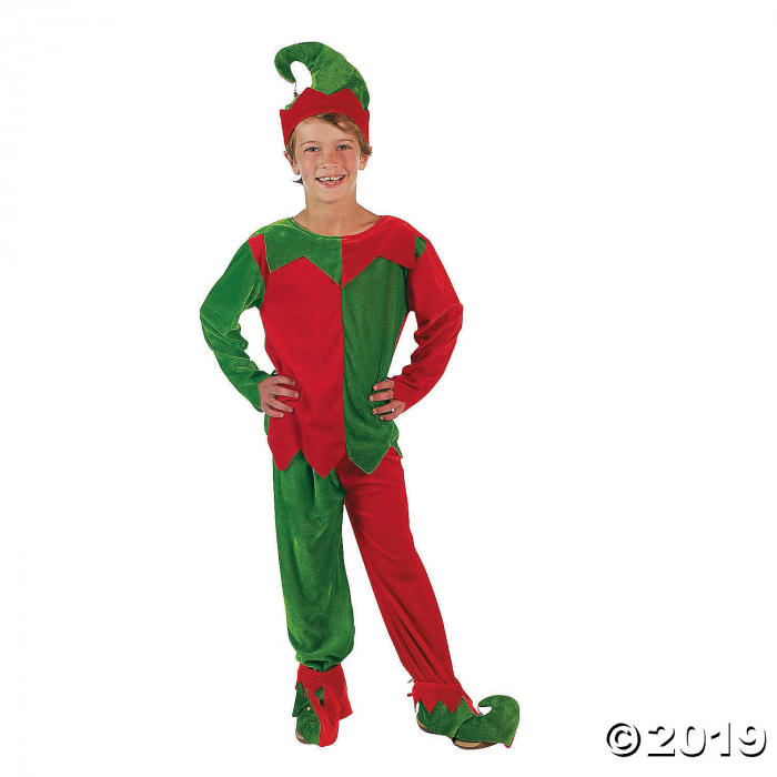Boy's Elf Costume - Large/Extra Large (1 Set(s))
