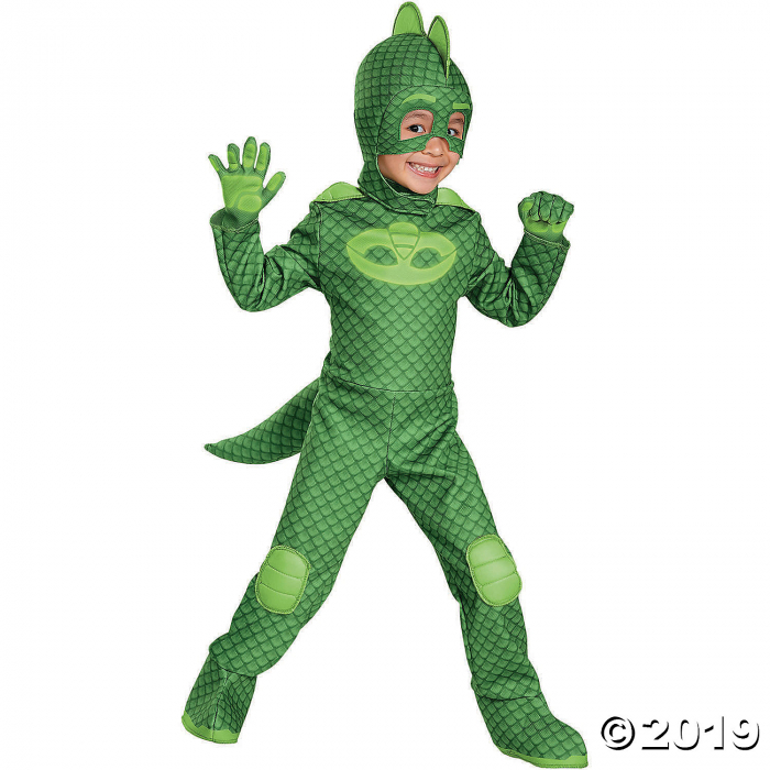 Kid's Deluxe PJ Masks Gekko Costume - Small (1 Piece(s))