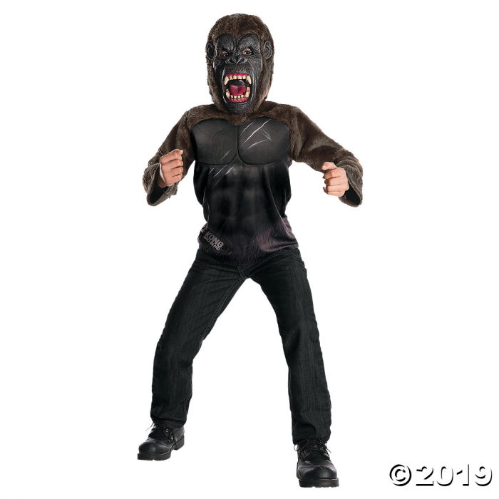 Kid's Deluxe King Kong Costume - Medium (1 Piece(s)) Kid's Deluxe King Kong Costume - Medium (1 Piece(s))