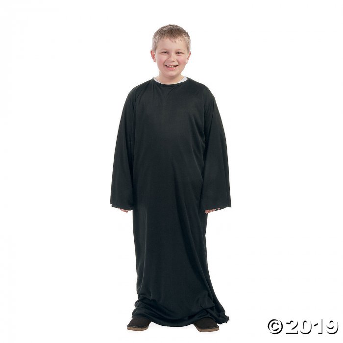 Child's Large Black Nativity Gown (1 Piece(s))