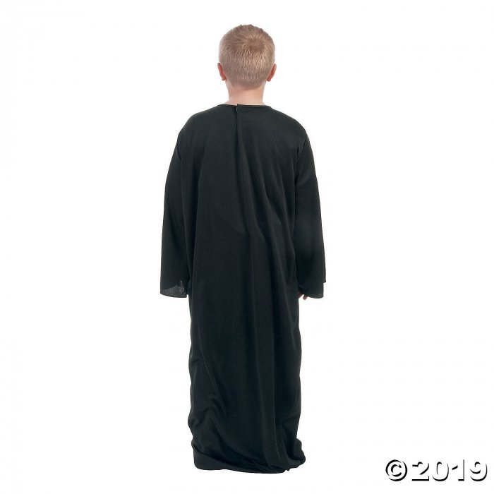 Child's Large Black Nativity Gown (1 Piece(s))