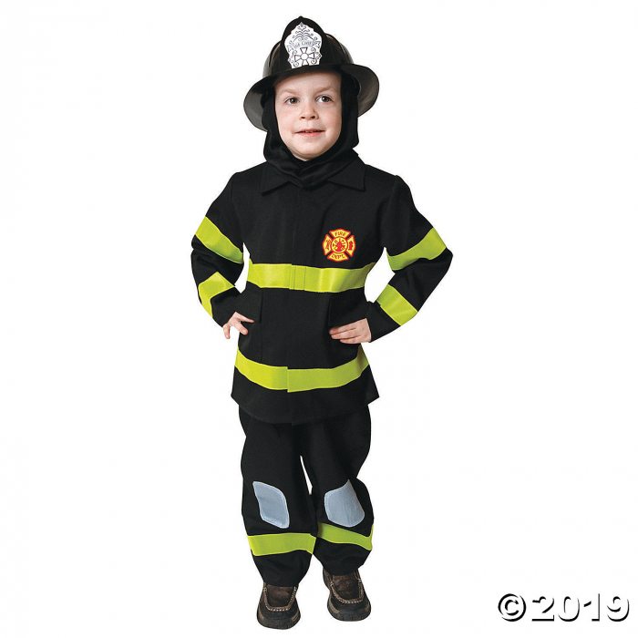 Boy's Fire Fighter Costume - Large (1 Piece(s))