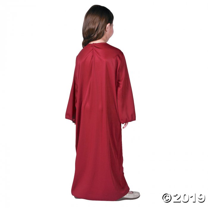 Kids' Small Maroon Nativity Gown