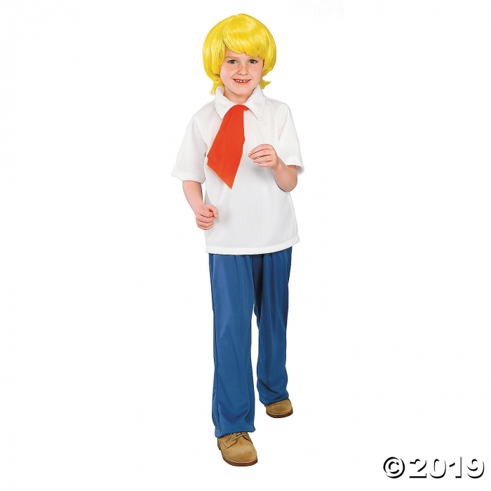 Boy's Scooby Doo Fred Costume - Medium (1 Piece(s)) Boy's Scooby Doo Fred Costume - Medium (1 Piece(s))