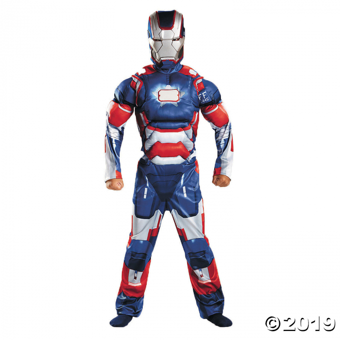 Boy's Classic Muscle Patriot Iron Man Costume - Medium (1 Piece(s)) Boy's Classic Muscle Patriot Iron Man Costume - Medium (1 Piece(s))