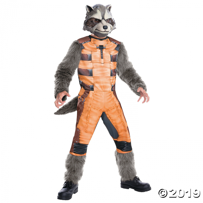 Boy's Deluxe Rocket Raccoon Costume - Extra Small (1 Piece(s)) Boy's Deluxe Rocket Raccoon Costume - Extra Small (1 Piece(s))