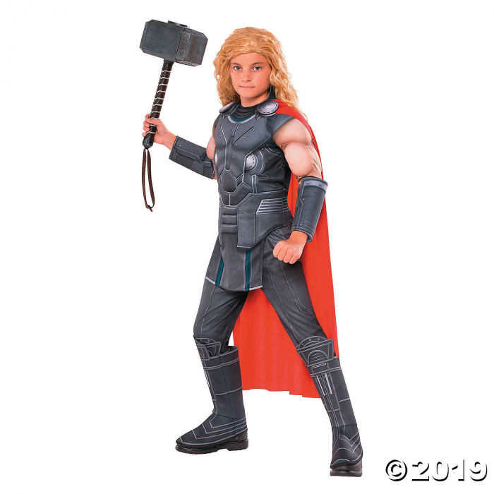 Kid's Deluxe Muscle Chest Thor Costume - Small (1 Piece(s)) Kid's Deluxe Muscle Chest Thor Costume - Small (1 Piece(s))