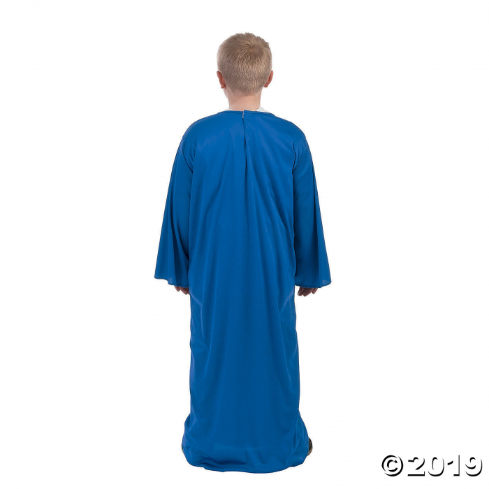 Kids' Dark Blue Nativity Gown - L/XL (1 Piece(s))