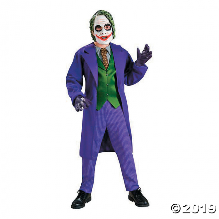 Boy's Deluxe Batman Joker Costume - Medium (1 Set(s)) Boy's Deluxe Batman Joker Costume - Medium (1 Set(s))