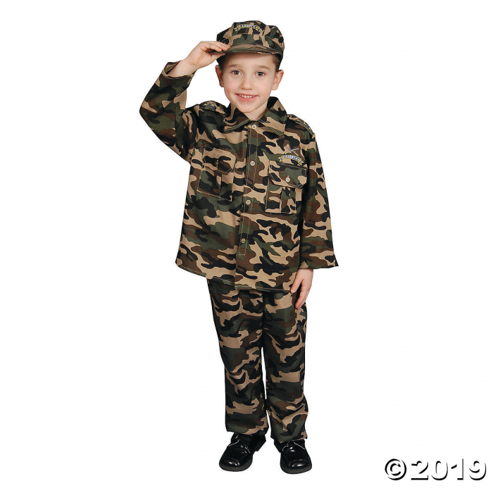 Boy's Army Costume - Medium (1 Piece(s)) Boy's Army Costume - Medium (1 Piece(s))