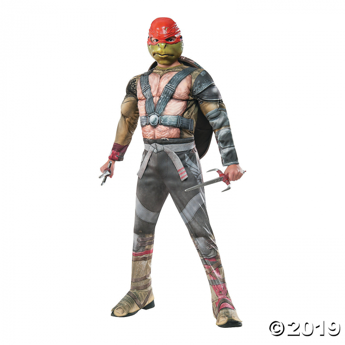 Boy's Deluxe Teenage Mutant Ninja Turtles 2 Raphael Costume - Large (1 Piece(s)) Boy's Deluxe Teenage Mutant Ninja Turtles 2 Raphael Costume - Large (1 Piece(s))