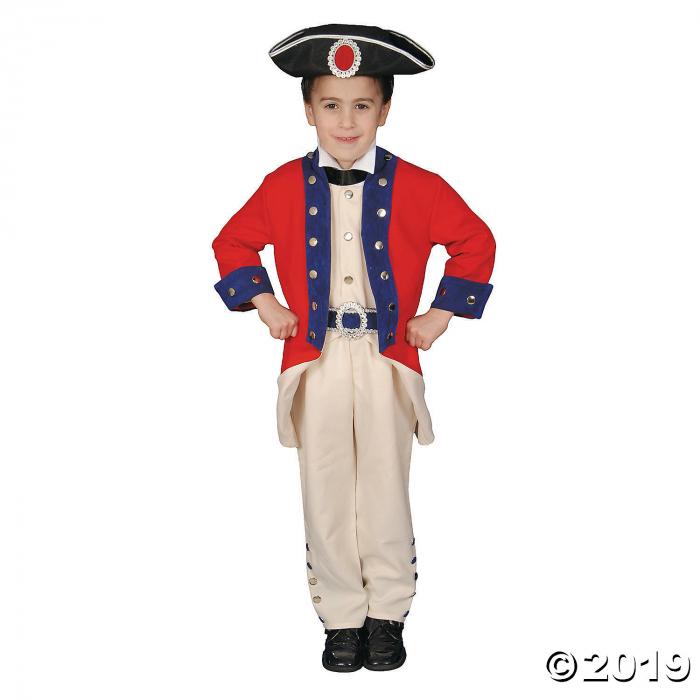 Boy's Colonial Soldier Costume - Small (1 Piece(s)) Boy's Colonial Soldier Costume - Small (1 Piece(s))