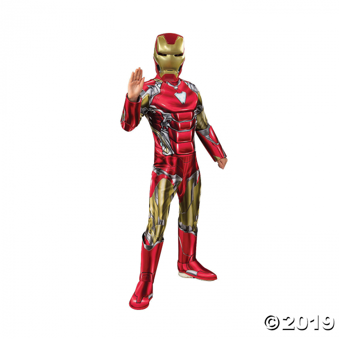 Boy's Deluxe The Avengers: Endgame Iron Man Costume - Medium (1 Piece(s))