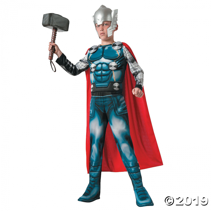 Boy's Muscle Thor Costume - Small (1 Piece(s)) Boy's Muscle Thor Costume - Small (1 Piece(s))