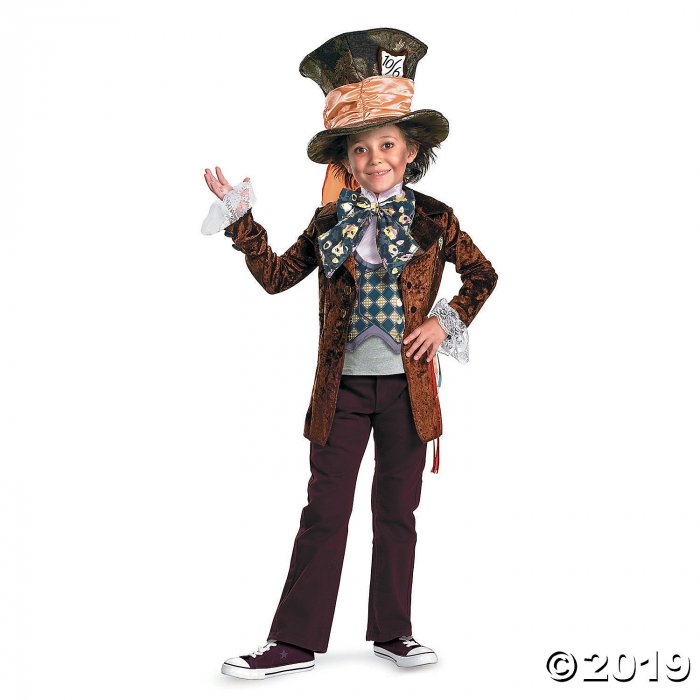 Boy's Deluxe Mad Hatter Costume - Small (1 Piece(s))