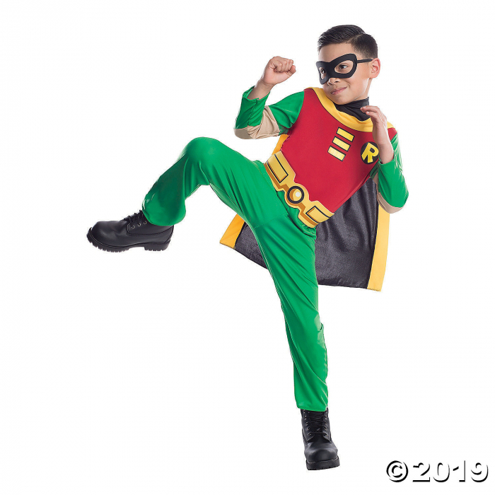 Kid's Robin Costume - Large (1 Piece(s)) Kid's Robin Costume - Large (1 Piece(s))