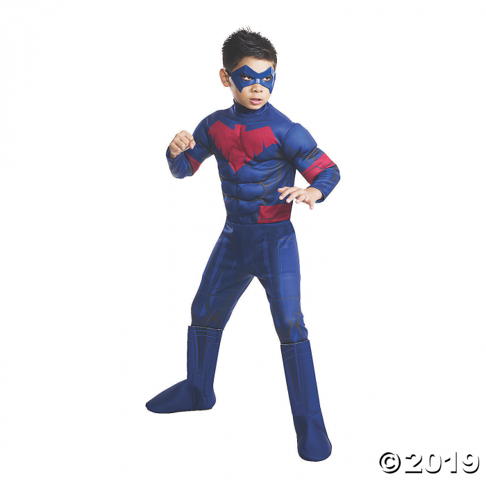 Boy's Deluxe Batman Unlimited Nightwing Costume - Small (1 Piece(s))