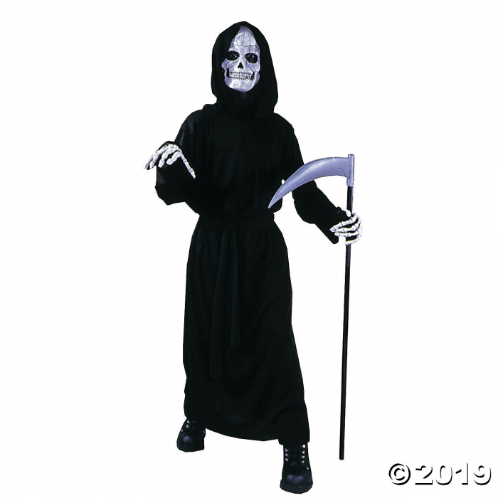 Boy's Grave Reaper Costume (1 Set(s)) Boy's Grave Reaper Costume (1 Set(s))