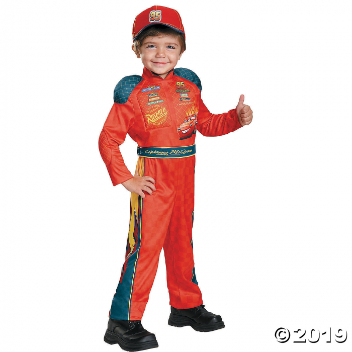 Kid's Classic Cars 3 Lightening McQueen Costume - Small (1 Piece(s))