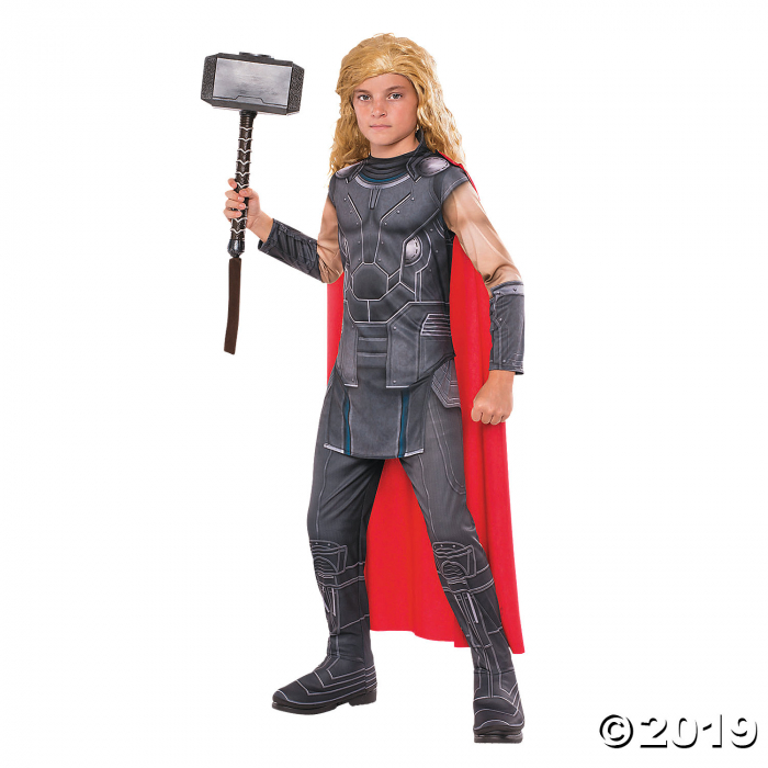 Kid's Thor Costume - Medium (1 Piece(s)) Kid's Thor Costume - Medium (1 Piece(s))