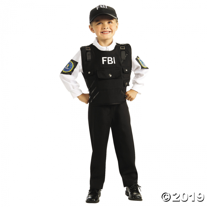 Kid's FBI Agent Costume - Large (1 Piece(s)) Kid's FBI Agent Costume - Large (1 Piece(s))