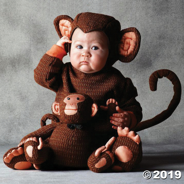 Toddler's Tom Arma Monkey Costume - 4T-5T (1 Piece(s)) Toddler's Tom Arma Monkey Costume - 4T-5T (1 Piece(s))