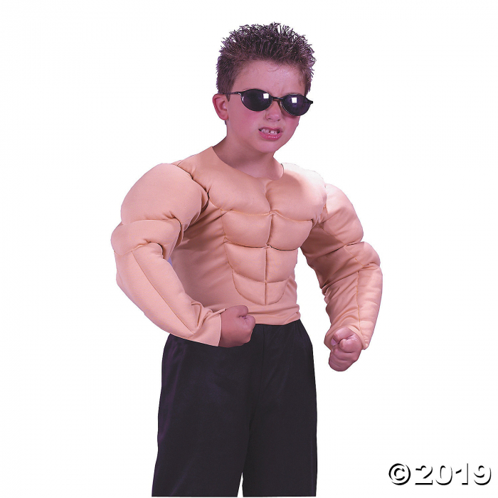 Boy's Muscle Shirt Costume - Large (1 Set(s)) Boy's Muscle Shirt Costume - Large (1 Set(s))