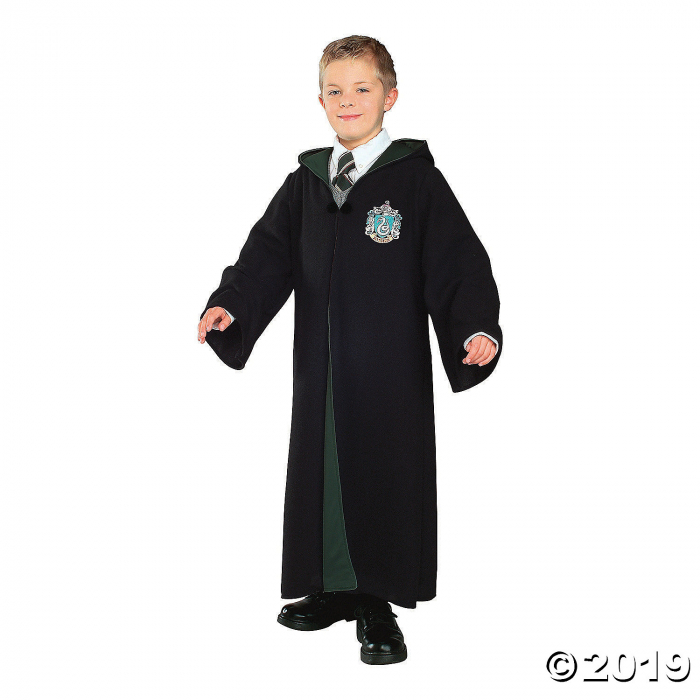 Harry Potter Classic Slytherin Robe Black & Green