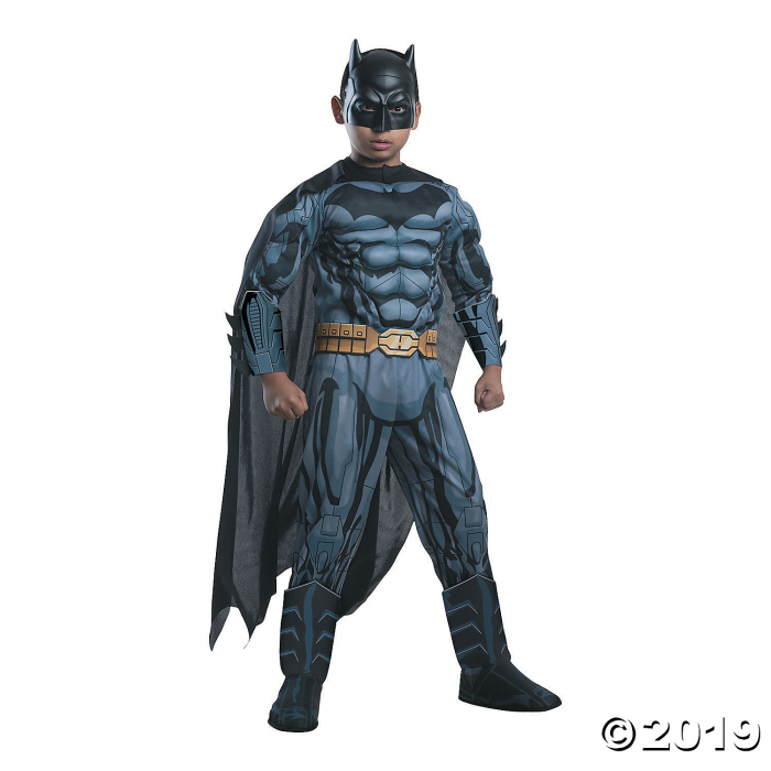 Boy's Photo Real Deluxe Muscle Chest Batman Costume - Medium (1 Piece(s)) Boy's Photo Real Deluxe Muscle Chest Batman Costume - Medium (1 Piece(s))