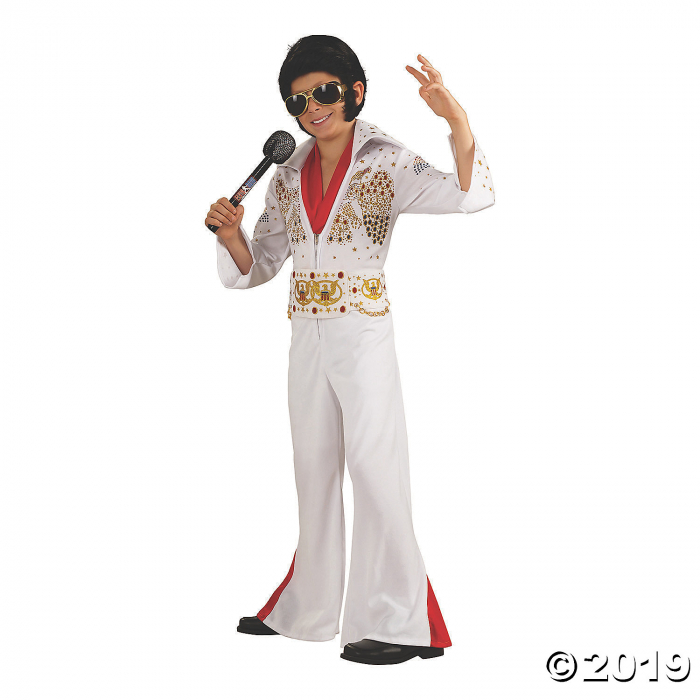 Boy's Deluxe Elvis Presley Eagle Jumpsuit Costume - 3T-4T (1 Piece(s)) Boy's Deluxe Elvis Presley Eagle Jumpsuit Costume - 3T-4T (1 Piece(s))