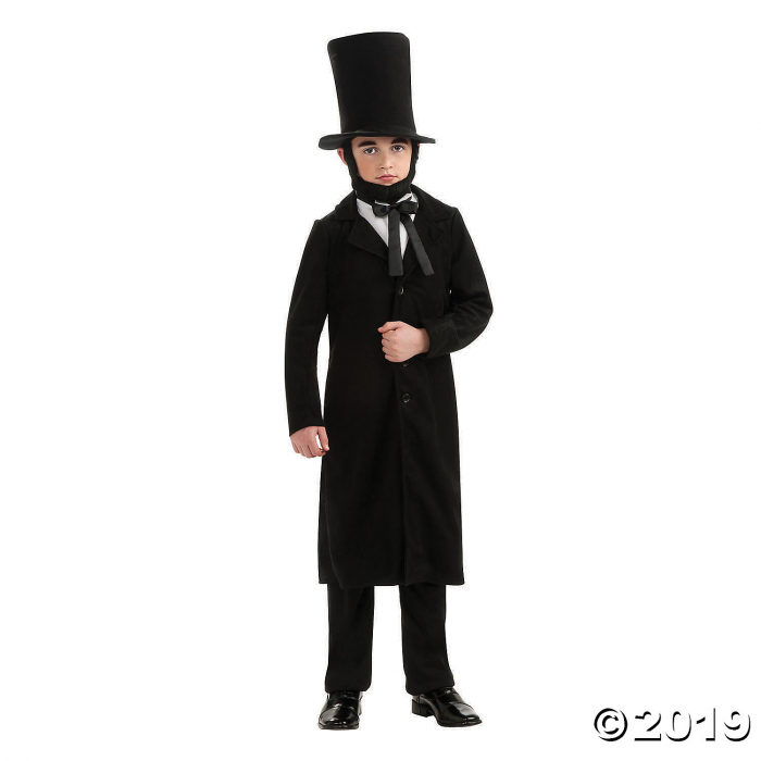 Boy's Abraham Lincoln Costume - Small (1 Piece(s)) Boy's Abraham Lincoln Costume - Small (1 Piece(s))