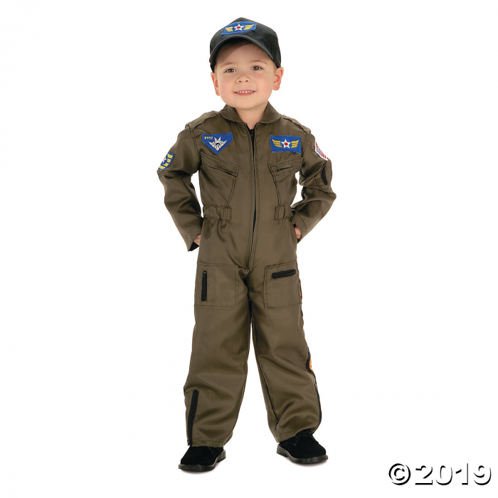 Boy's Air Force Fighter Pilot Costume - 2T (1 Set(s))