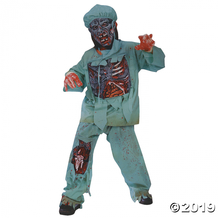 Boy's Zombie Doctor Costume - Medium (1 Piece(s)) Boy's Zombie Doctor Costume - Medium (1 Piece(s))