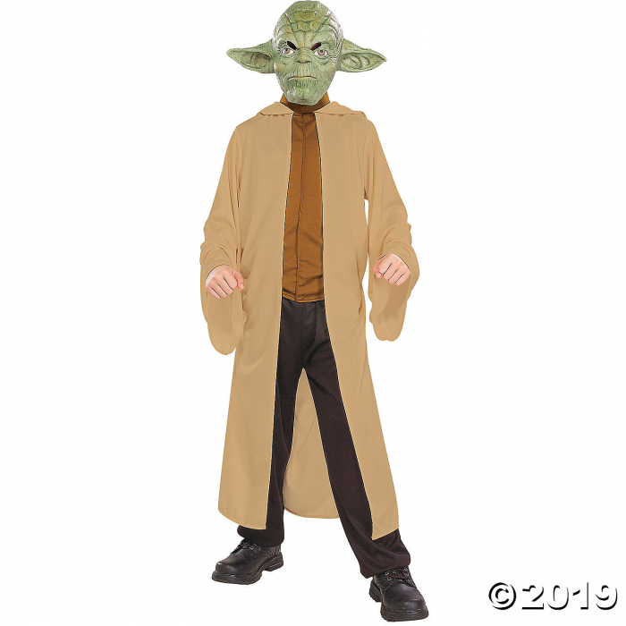 Boy's Brown Robe Star Wars Yoda Costume - Large (1 Set(s)) Boy's Brown Robe Star Wars Yoda Costume - Large (1 Set(s))