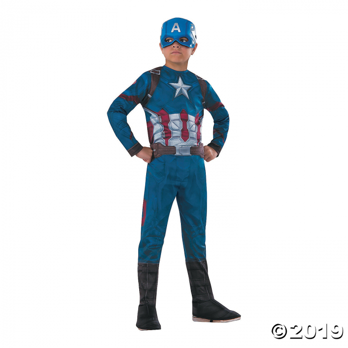 Boy's Captain America: Civil War Captain America Costume - Large (1 Piece(s)) Boy's Captain America: Civil War Captain America Costume - Large (1 Piece(s))