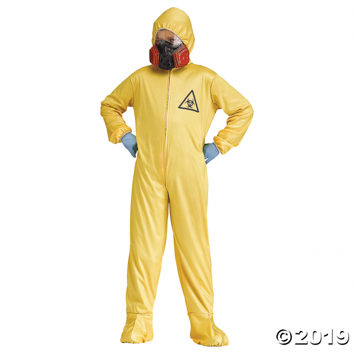 Boy's Hazmat Suit Costume - Medium (1 Piece(s)) Boy's Hazmat Suit Costume - Medium (1 Piece(s))