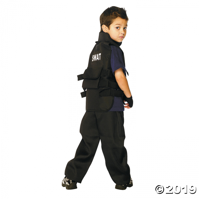 Boy's SWAT Costume - Medium (1 Piece(s))