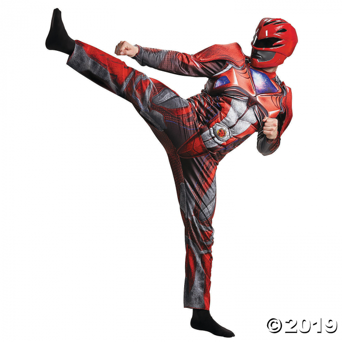 Men's Muscle Red Power Ranger Costume - Small (1 Piece(s))