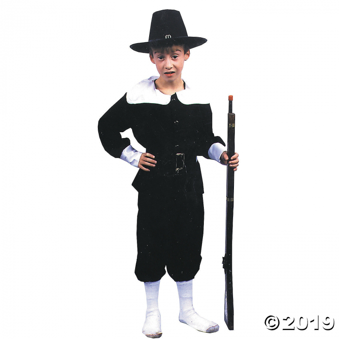 Boy's Pilgrim Boy Costume - Medium (1 Set(s)) Boy's Pilgrim Boy Costume - Medium (1 Set(s))