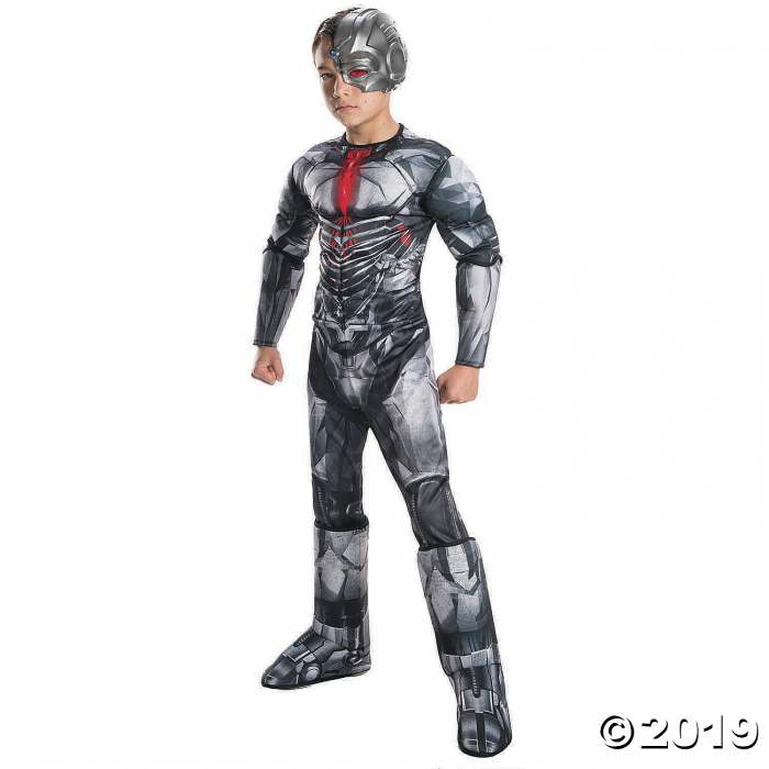 Kid's Deluxe Cyborg Costume - Large (1 Piece(s))