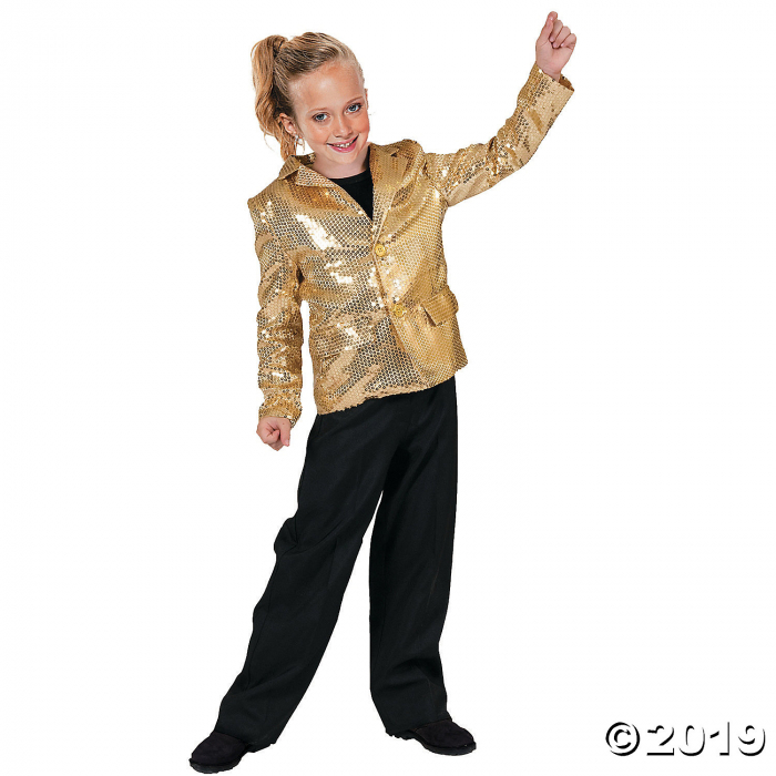 gold jacket fancy dress Gold Sequin Off Shoulder Mesh Ball Gown w/ Detachable Long Sleeves –  Tux-USA® main image 1