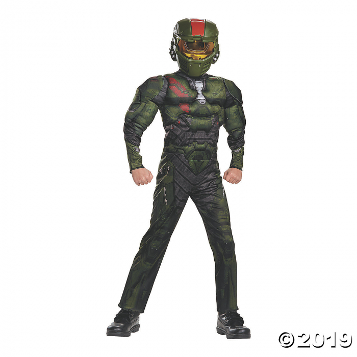 Kid's Muscle Halo Wars Jerome Costume - Medium (1 Piece(s)) Kid's Muscle Halo Wars Jerome Costume - Medium (1 Piece(s))