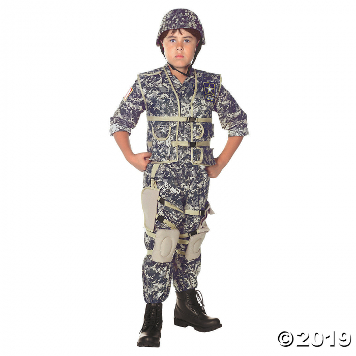 Boy's US Army Ranger Costume - Small (1 Set(s)) Boy's US Army Ranger Costume - Small (1 Set(s))