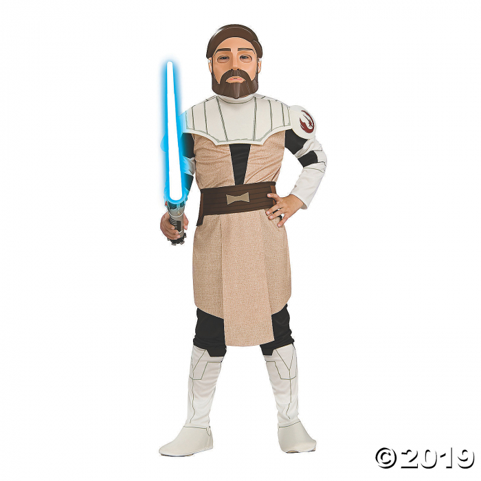 Kid's Clone Wars Obi-Wan Kenobi Costume - Large (1 Piece(s)) Kid's Clone Wars Obi-Wan Kenobi Costume - Large (1 Piece(s))